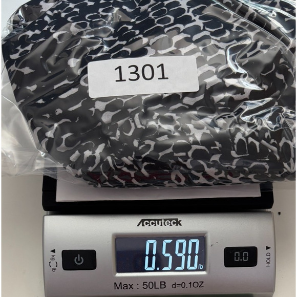 Bleeker & Mcdougal Black White Animal Print Open Cardigan 3/4 Sleeve XL - Picture 7 of 7